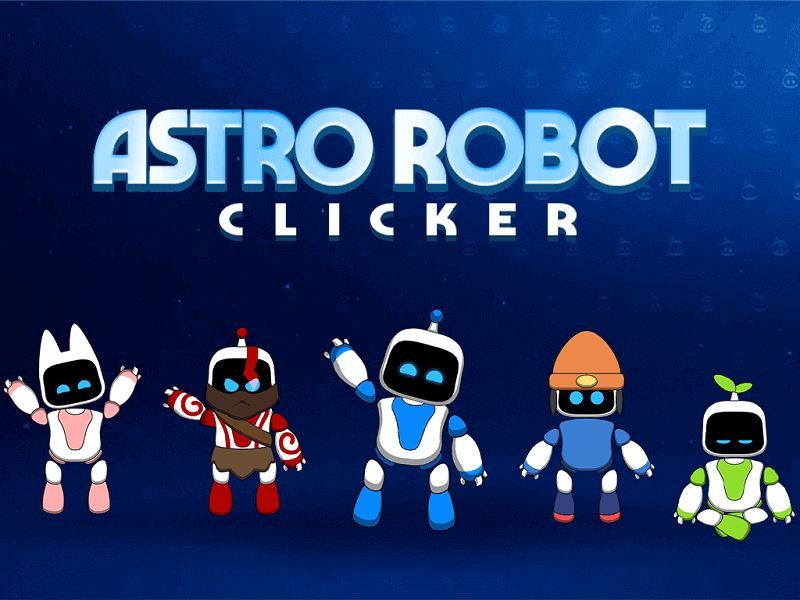 how to play Astro Robot Clicker