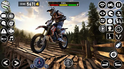 how to play Motocross Racing